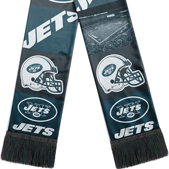 New York Jets Unisex Team Scarf NWT - Picture 2 of 2